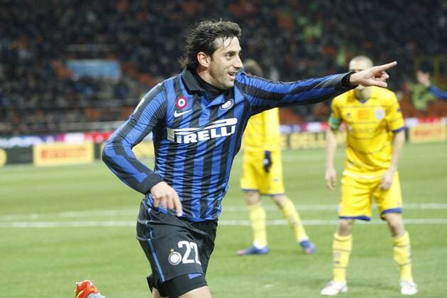 Torjubel Diego Milito, Inter Mailand - AC Parma