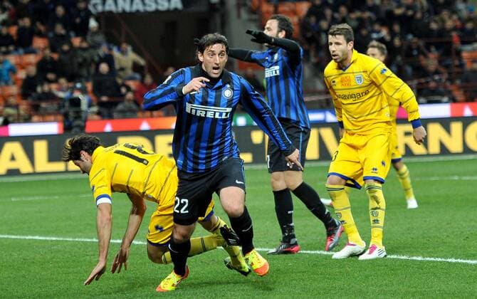 Diego MILITO (Inter), Inter Mailand - AC Parma allexsabba