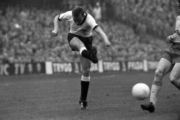 WM Qualifikation in 1965 Stockholm - Schweden - BR Deutschland 1:2 - Werner Krämer (BRD)