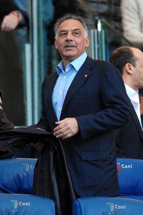 James Pallotta Roma, 08 01 2012 Stadio Olimpico Football Calcio 2011 2012 AS Roma vs AC Chievo Verona. Campionato di calcio serie A - andreaxstaccioli