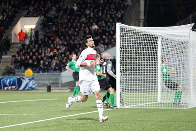 Pastore Javier ( PSG ) Football : Locmine Paris SG - Coupe de France - OUESTMEDIAS 