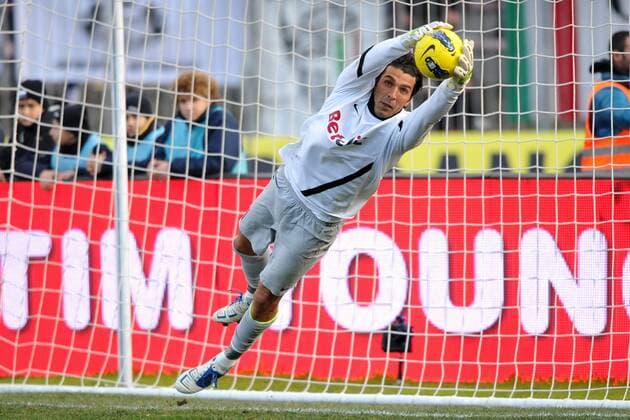 Lecce 08 01 2012 - US Lecce vs Juventus Turin: Gianluigi Buffon 