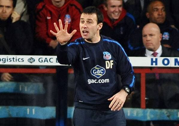 Fußball, Trainerhistorie Crystal Palace von 1905 bis heute Football - League Cup Semi-Final 1st Leg - Crystal Palace vs. Cardiff City Dougie Freedman - Crystal Palace manager 