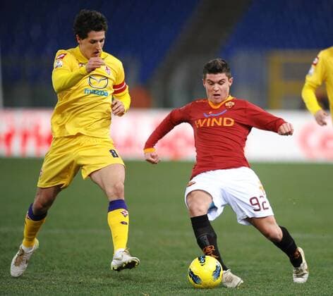 Stevan Jovetic Fiorentina, Federico Viviani Roma AS Roma - ACF Fiorentina TIM Cup andreaxstaccioli