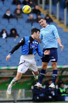 Miroslav Klose (Lazio) Roma, 15 01 2012 Stadio Olimpico Football Calcio 2011 2012 - Lazio Rom vs. Atalanta Bergamo - Campionato di calcio Serie A AntoniettaxBaldassarre