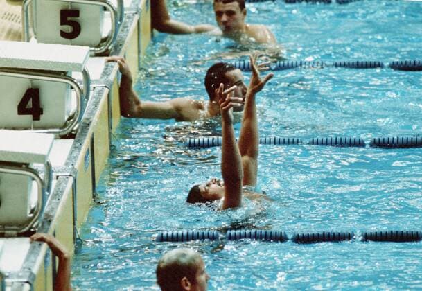 Olympische Spiele München 1972 - Mark SPITZ (USA), Olympiasieger über die 200m Freistil