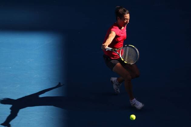 Francesca Schiavone, ITA, in the first round of 2012 Tennis Australian Open in Melbourne, 16 01 2012 -