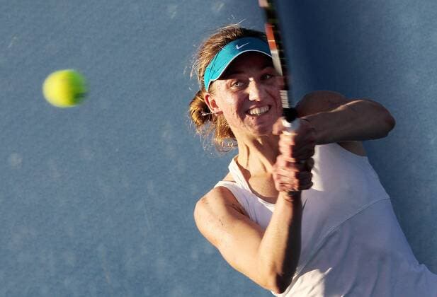 TENNIS - WTA, Australian Open 2012 MELBOURNE,AUSTRALIEN,16.JAN.12 - TENNIS - WTA Tennis Damen Tour, Grand Slam, Australian Open. Bild zeigt Mona Barthel (GER). 