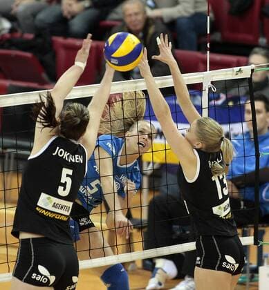 Volleyball CEV-Pokal Smart Allianz Stuttgart vs. LP Salo Volleyball CEV-Pokal Smart Allianz Stuttgart vs. LP Salo, Kim Renkema (Stuttgart)