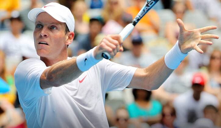 TENNIS - ATP, Australian Open 2012 MELBOURNE,AUSTRALIEN,18.JAN.12 - TENNIS - ATP Tennis Herren World Tour, Grand Slam, Australian Open. Bild zeigt Tomas Berdych (CZE). 