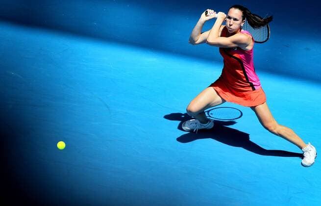TENNIS - WTA, Australian Open 2012 MELBOURNE,AUSTRALIEN,18.JAN.12 - TENNIS - WTA Tennis Damen World Tour, Grand Slam, Australian Open. Bild zeigt Jelena Jankovic (SRB). 