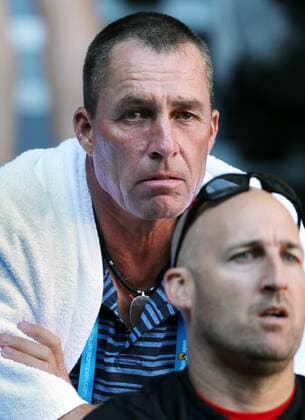 TENNIS - ATP, Australian Open 2012 MELBOURNE,AUSTRALIEN,19.JAN.12 - TENNIS - ATP Tennis Herren World Tour, Grand Slam, Australian Open. Bild zeigt Ivan Lendl. 