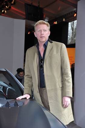 Boris Becker bei der Modenschau Kilian Kerner im Rahmen der Mercedes Benz Fashionweek am 20.01.2012 in Berlin MBFW, Berlin, 2012, 