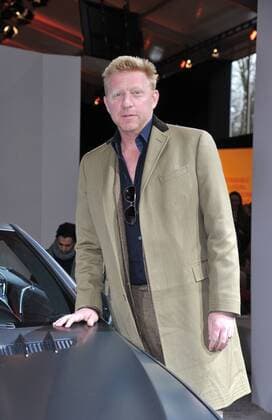 Boris Becker bei der Modenschau Kilian Kerner im Rahmen der Mercedes Benz Fashionweek am 20.01.2012 in Berlin MBFW, Berlin, 2012, 