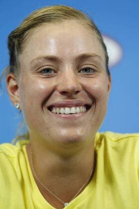 Australian Open 2012, Melbourne Park,ITF Grand Slam Tennis Tournament . Angelique Kerber (GER), Pressekonferenz,Portrait,