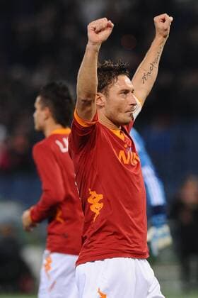 Francesco Totti (Roma) Roma, 21 01 2012 - 2011 2012 - AS Roma vs. AC Cesena - Serie A AntoniettaxBaldassarre