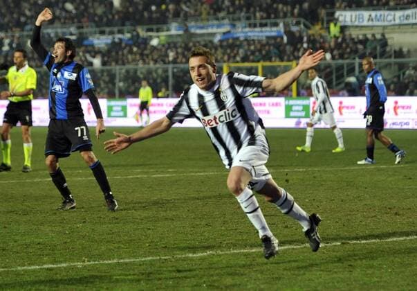 Bergamo 21 01 2012 serie A 2011 2012 - Atalanta Bergamo vs. Juventus Turin - Emanuele Giaccherini xHOCHxZWEIx xItalyxPhotoxPressx 