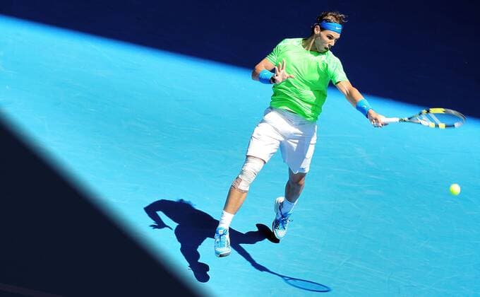 TENNIS - ATP, Australian Open 2012 MELBOURNE,AUSTRALIEN,22.JAN.12 - TENNIS - ATP Tennis Herren World Tour, Grand Slam, Australian Open. Bild zeigt Rafael Nadal (ESP). 