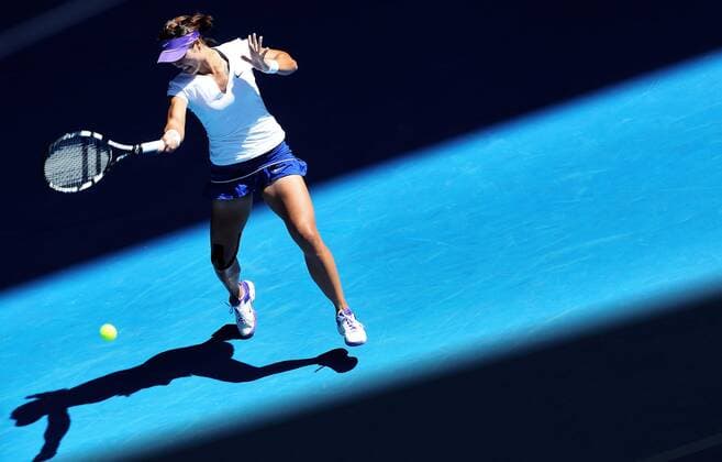 TENNIS - WTA, Australian Open 2012 MELBOURNE,AUSTRALIEN,22.JAN.12 - TENNIS - WTA Tennis Damen Tour, Grand Slam, Australian Open. Bild zeigt Li Na (CHN). 