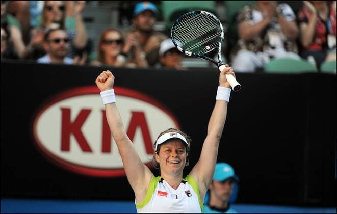 Kim Clijsters (bel) Tennis : Open d Australie - Melbourne - 22.01.2012 - PHOTONEWS PANORAMIC 