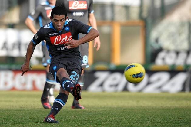 Walter Gargano Napoli - Siena, 21 01 2012 - Serie A 2011 2012 - AC Siena vs SSC Napoli andreaxstaccioli
