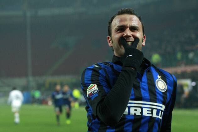 Giampaolo Pazzini Inter - 22 01 2012 - Inter Mailand vs Lazio Rom - PaoloxNucci