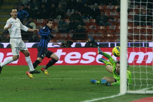 Diego Milito Inter - 22 01 2012 - Inter Mailand vs Lazio Rom - PaoloxNucci