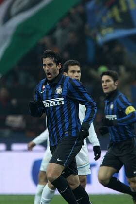 Diego Milito Inter - 22 01 2012 - Inter Mailand vs Lazio Rom - PaoloxNucci