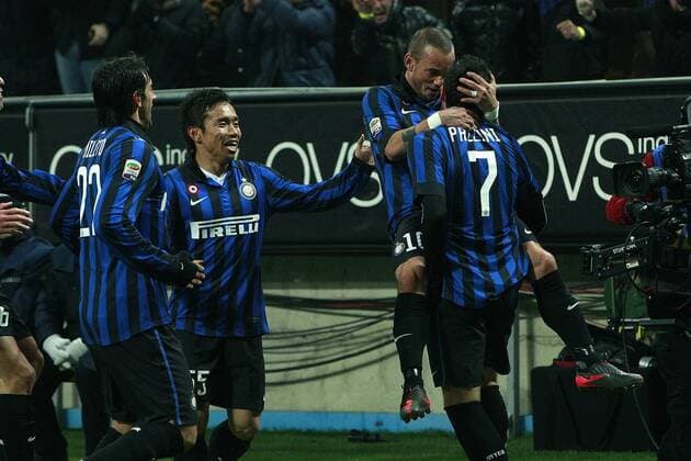 Giampaolo Pazzini Inter - 22 01 2012 - Inter Mailand vs Lazio Rom - PaoloxNucci