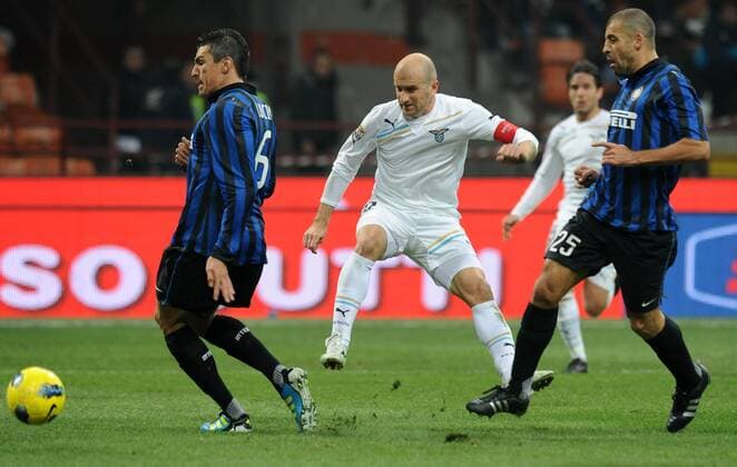 Tommaso ROCCHI (Lazio) 22 1 2012 - Serie A 2011 2012 - Inter Mailand vs Lazio Rom - allexsabba