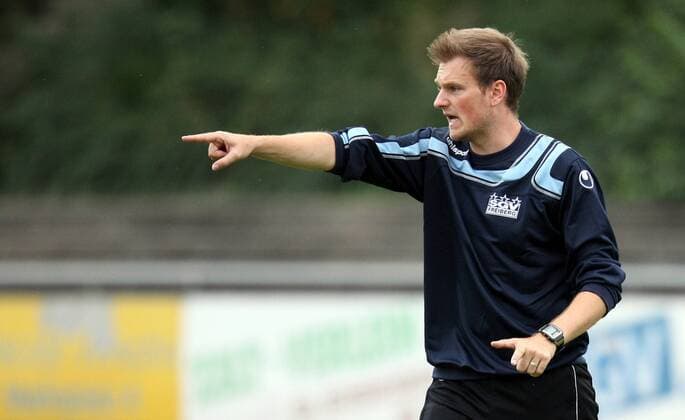 Fußball SGV Freiberg Ausdauertraining U17 mit Trainer Markus Fiedler