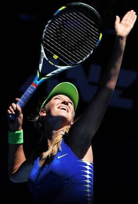 TENNIS - WTA, Australian Open 2012 MELBOURNE,AUSTRALIEN,24.JAN.12 - TENNIS - WTA Tennis Damen Tour, Grand Slam, Australian Open. Bild zeigt Victoria Azarenka (BLR). 