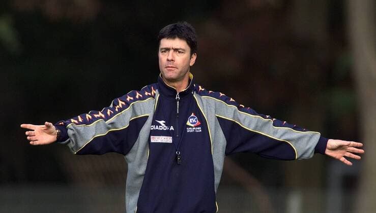 Training Karlsruher SC ; Trainer Joachim Löw