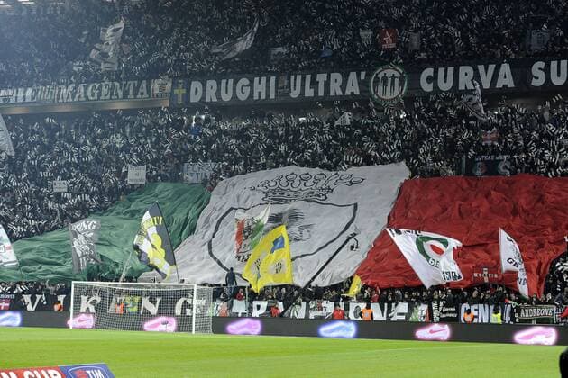 Torino 24 01 2012 - coppa Italia Juventus Turin Fans - 