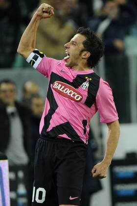 Torino 24 01 2012 - coppa Italia Juventus Turin - AS Roma; Alessandro Del Piero 