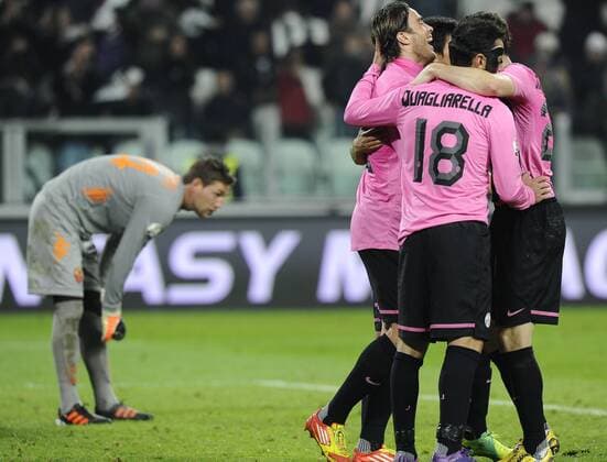 Torino 24 01 2012 - coppa Italia Juventus Turin - AS Roma; Jubel Juventus 