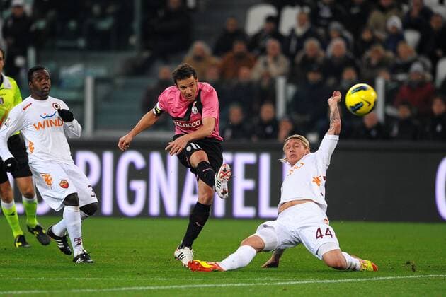 Alessandro Del Piero, Juventus 2-0 Goal Torino 24 01 2012 Stadio Juventus Stadium. Football 2011 2012 Coppa Italia, Juventus Turin vs AS Roma - andreaxstaccioli