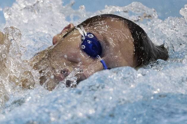 28.01.2012 Schwimmen Euromeet 2012 Ian THORPE (Australien)