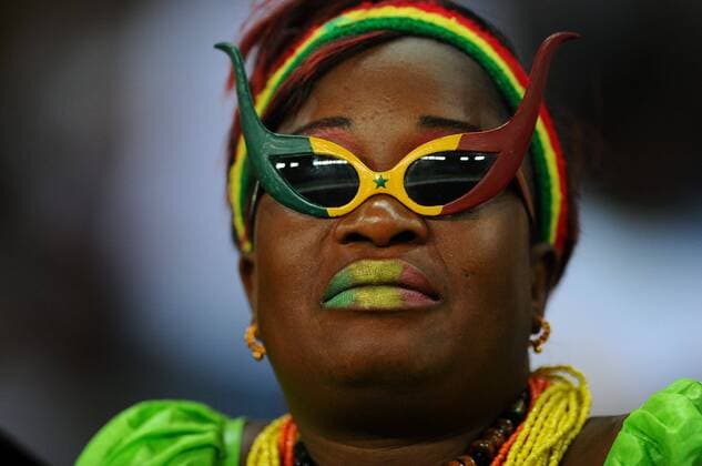 Fans Senegal Football - - Coupe d Afrique des Nations - 29.01.2012 - ChristianLiewig FEP Panoramic 