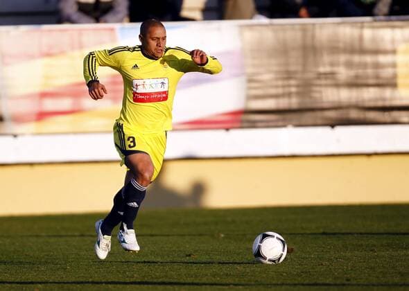 Football, 30. januar 2012 , Copa del Sol; Tromsö IL - FC Anzhi Makhachkala; Roberto Carlos , Anji 