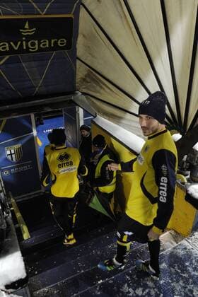 Spielabsage in Parma aufgrund der Wetterbedingungen - Ennio Tardini Stadion, Heimspielstätte des FC Parma 