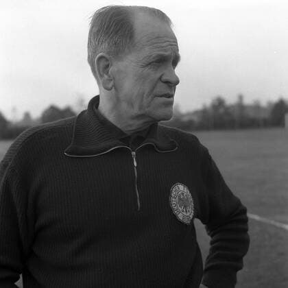 Ex Bundestrainer Sepp Herberger (BR Deutschland)