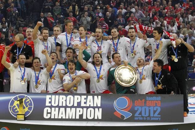 Dänemark ist Handball Europameister 2012. Belgrad 29.01.2012. godine MarkoxMetlas 