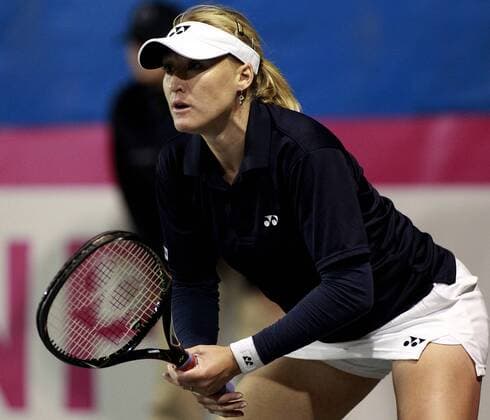 TENNIS - ITF, Fed Cup, GBR vs AUT EILAT, ISRAEL, 04.FEB.12 - TENNIS - ITF, Fed Cup, Europa Afrika-Zone, Gruppe I, Grossbritannien vs Österreich. Bild zeigt Elena Baltacha (GBR). 