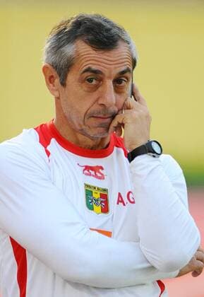 Alain Giresse ( coach Mali ) Football: Training Mali - CAN - 07.02.2012 xChristianxLiewigx 