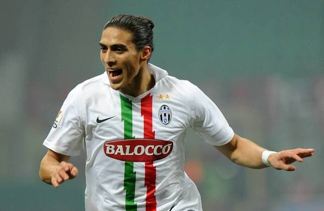 Martin CACERES (Juventus) Milano 8 02 2012 Stadio Giuseppe Meazza Coppa Italia 2011 2012 Football Calcio Milan Vs Juventus allexsabba