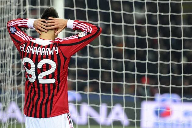 Gc Milano 08 02 2012 - coppa Italia Milan-Juventus Stephan El Shaarawy 