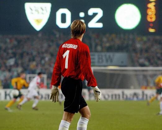 Fussball UEFA Cup Achtelfinale Rueckspiel VFB Stuttgart vs. Celtic Glasgow Timo Hildebrand (VFB)
