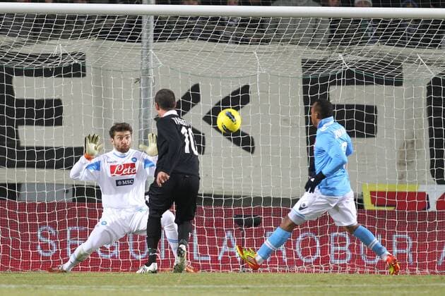 Gaetano D Agostino (Siena) AC Siena vs. SSC Napoli Tim Cup Coppa Italia 2011 2012 lucaxpagliaricci
