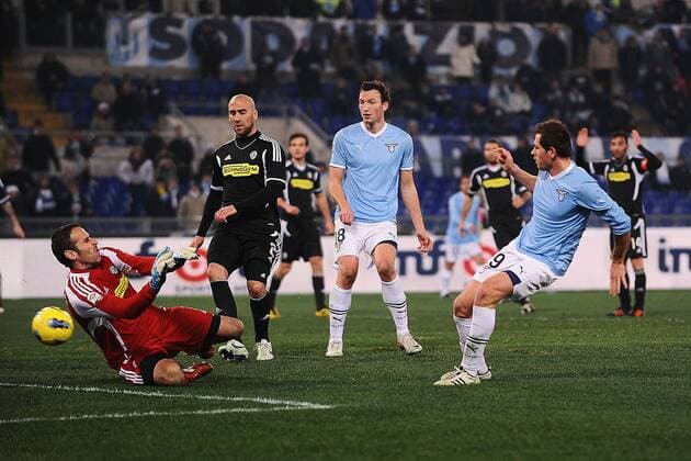 Goal Senad Lulic Lazio 2-2 Goal Lazio Roma vs AC Cesena Serie A andreaxstaccioli